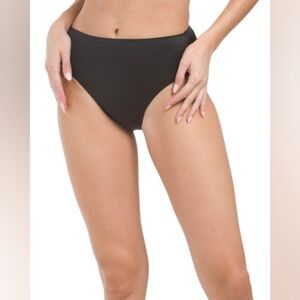 LE MYSTERE seamless high waist brief, panties, laser cut edges, S, Black, NWT